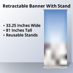 Retractable Banner with Stand