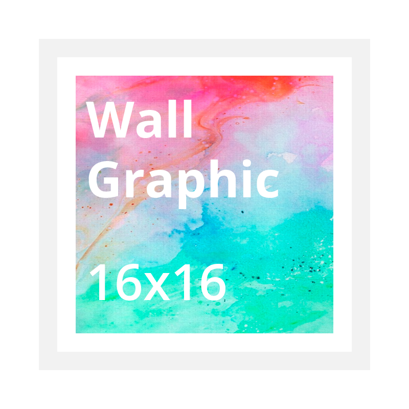 16x16 Wall Graphic