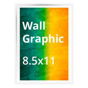 8.5x11 Wall Graphic