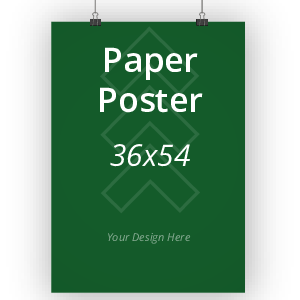 54x36 Poster - Paper