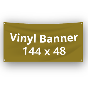 144x48 Vinyl Banner